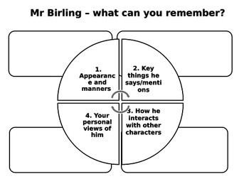 AIC - An Inspector Calls - Yr9/10