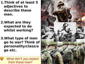 The Manhunt Simon Armitage and The Man He Killed Thomas Hardy + Comparison Lessons