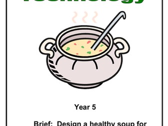 Designing a healthy soup booklet