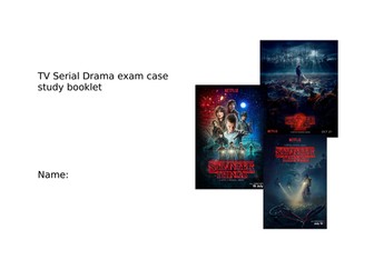 GCSE Media Studies TV Serial Drama case study booklet