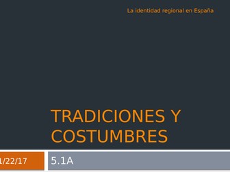 La identidad regional en españa