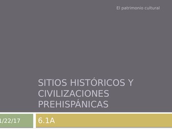 El patrimonio cultural