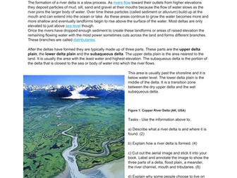 River Landforms - Deltas