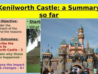 NEW OCR History A KENILWORTH CASTLE: timeline of events