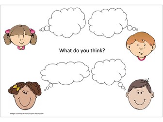 Concept Cartoon Template