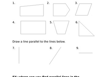 parallel and perpendicular lines