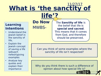 Pikuach Nefesh and Sanctity of Life