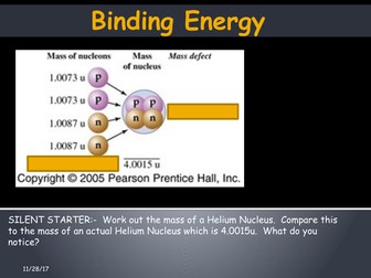 AQA A Level Physics - Binding Energy
