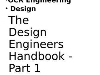 CAMNAT Engineering Design - R105 Theory Book #1