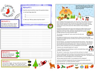 Christmas worksheet activity