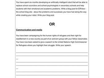 IB DP English B Paper 2 Practice Exam