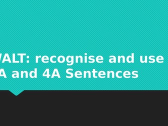 2A and 4A sentences