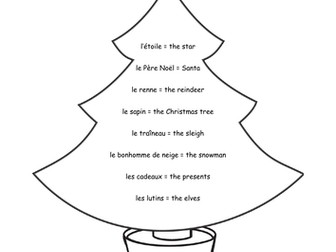 French Christmas activities (wordsearch, colour, dot-to-dot...) - Activites de Noel