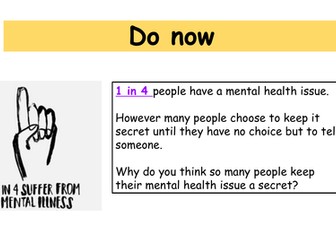 Stigma and Mental Health