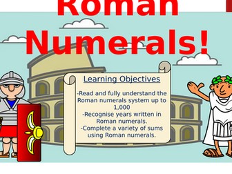 Roman Numerals!