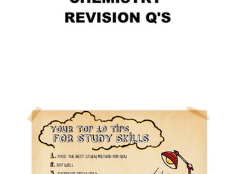 KS3 Chemistry Science - End of year revision