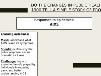 OCR Public health - Aids