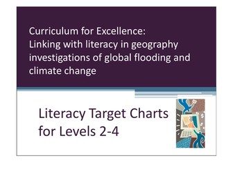 CfE: Linking with literacy to  investigate  the 2017 floods in Texas or SE Asia and climate change