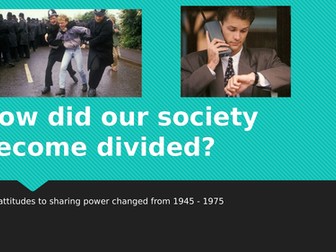 Power - How did our society become so divided?