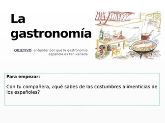 5.2 La gastronomía
