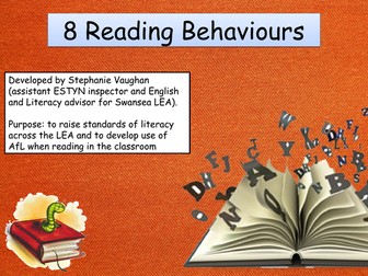 Reading Tasks: 8 Reading Behaviours