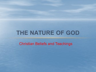 AQA GCSE Religious Studies A Christian Beliefs unit