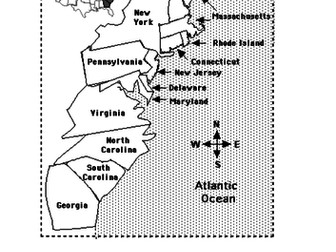 Thirteen Colonies/Pilgrim Fathers/Jamestown