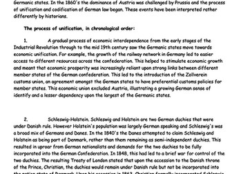 Unification of Germany 1871