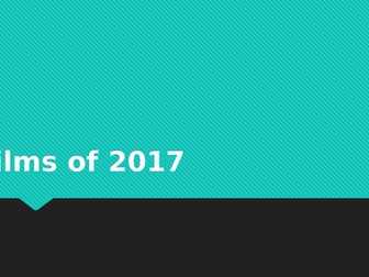 Films of 2017 Quiz - perfect for form or tutor time!