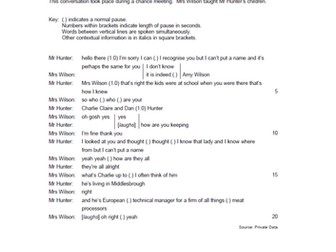 AQA English Language AS Paper 2 Section A gender assessment