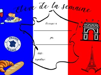 Pupil of the week award