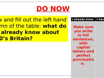 Context - Blood Brothers