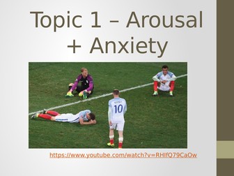 Topic 1 - OCR A level Arousal and Anxiety