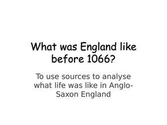 Edward the Confessor and England before 1066.