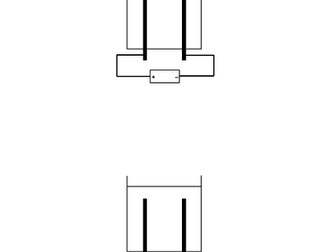 Simple electrolysis cell diagram