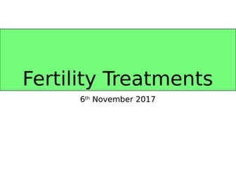 Infertility Treatments