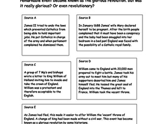 The Glorious Revolution