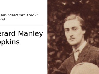 Gerard Manley Hopkins. Thou art indeed just, Lord.