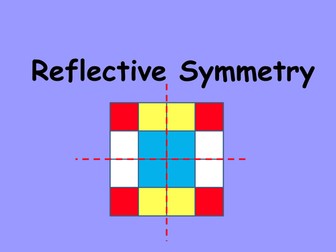 Reflective Symmetry - PowerPoint
