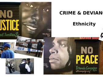 AQA Ethnicity and Crime