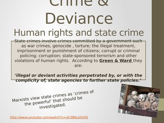 AQA State Crime