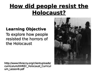 Holocaust - Resistance