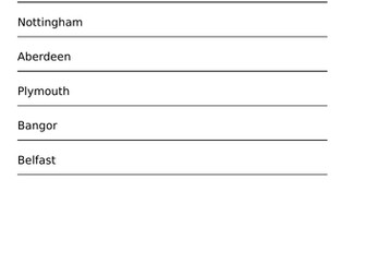 Bee Bots around the UK