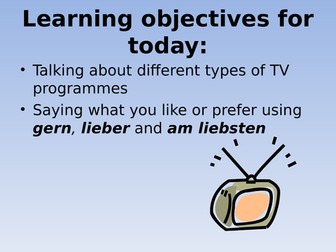 TV Programmes Introduction