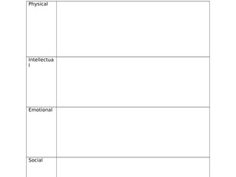 Unit 4 Growth & Development - Scheme of Work and Pass Criteria workbook.