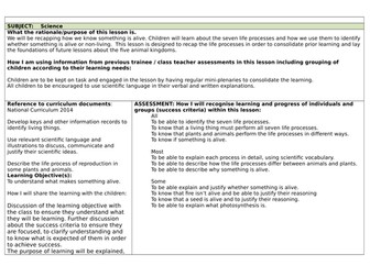 Mrs Nerg ( Life Processes) Lesson pack