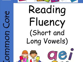 1st Grade Reading Fluency (Short Vowels - Long Vowels) Passages