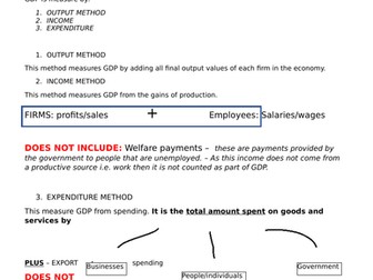 Economic Growth - Notes