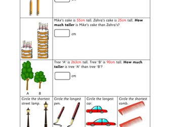 Year 3 Measurement bundle | Teaching Resources