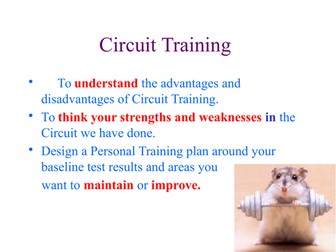 Designing a Circuit Training Programme